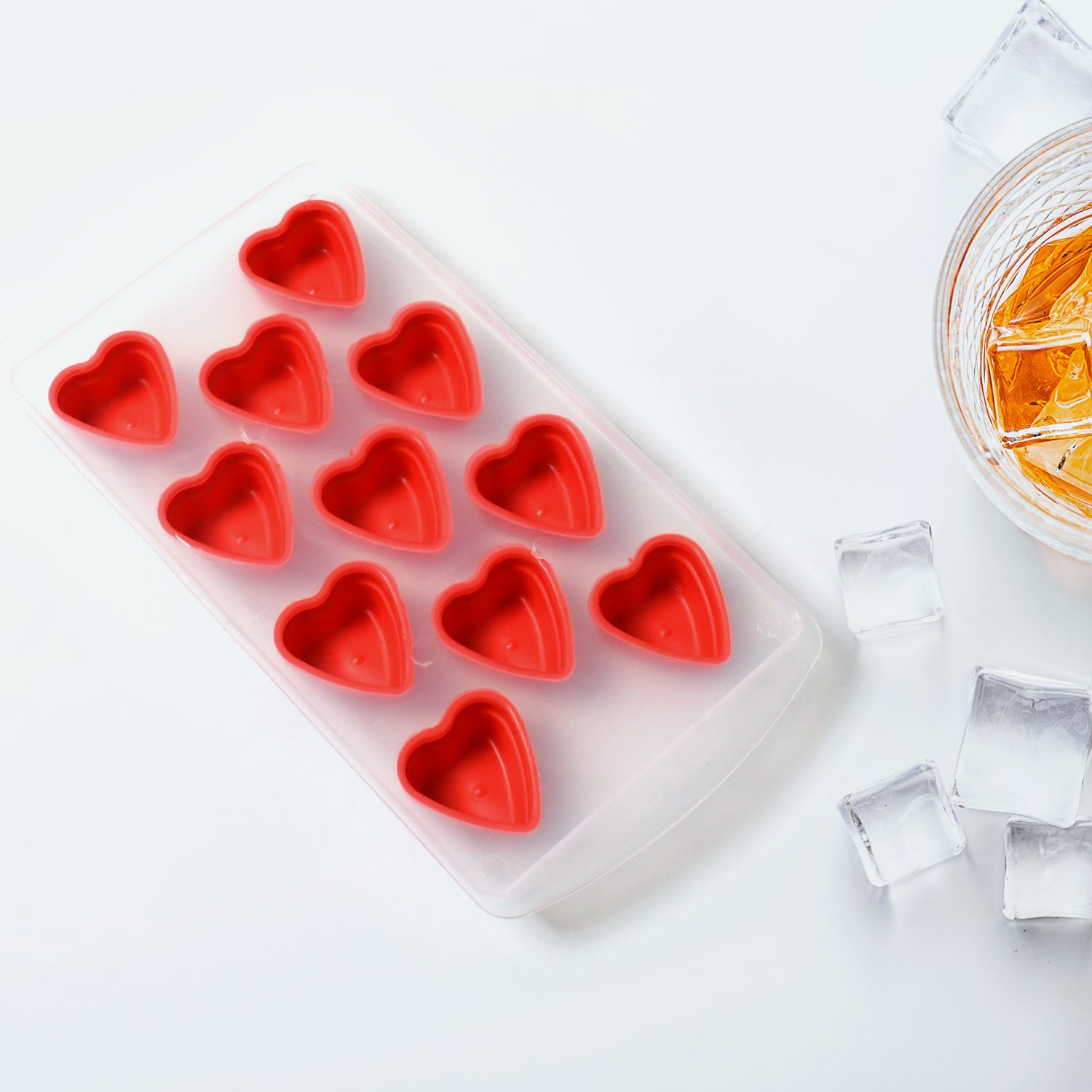 Silicone Mold Ice Cube Tray Creative Sweet Multi Type Ice Tray Buckets, Ice Cube Trays Multi Fruit Shape Ice Tray (1 Pc) Silicone Mold Ice Cube Tray Creative Sweet Multi Type Ice Tray Buckets, Ice Cube Trays Multi Fruit Shape Ice Tray (1 Pc)